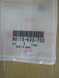 HONDA XR650L 2020 SCREW, PAN (5X8) 90115-KV3-700 off roading world wide EDLP