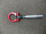 JDM ALUMINIUM TOW HOOK, RED M24XP3.0 FOR NISSAN SKYLINE V35 V36