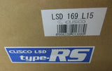 CUSCO LSD TYPE RS 1.5 WAY REAR FOR NISSAN SKYLINE GT-R BNR34 LSD 169 L15
