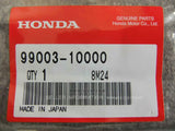 HONDA CIVIC CRX DEL SOL EG2 DRIVER 1, PLUS SCREW(NO.2) 99003-10000
