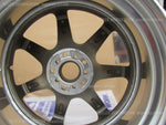 WORK EMOTION T7R 2P WHEEL SIZE 18X9.5J +35 5X114.3 ASHED TITANIUM 923-57197B