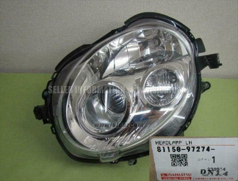 DAIHATSU COPEN L880K HEADLIGHT ASSY LH 81150-97274 NEED MORE PARTS CONTACT US