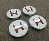 HONDA CIVIC TYPE R EK9 CAP ASSY WHEEL CENTER SET X4p CHAMP. WHITE  44732-SL0-J70