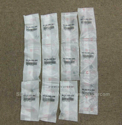 HONDA INTEGRA DC2 SCREW WASHER 5X16 FRONT FENDER SET X12 PCS 90126-SR4-000 jdm2U