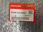 HONDA NSX NSX-R NA1 LHD SUN VISOR ASSY RH HALF BLACK NH84L 83230-SL0-405ZA
