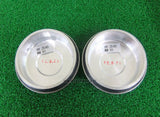 RAYS CENTER CAP HIGH TYPE DIAMOND DARK GUNMETA SET X2 FOR VOLK RACING TE37 ZE40