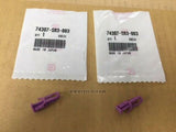 HONDA CIVIC EG3 EG6 EG8 EG9 CLIP ROOF MOLDING SET X2pc 74307-SR3-003 deep purple
