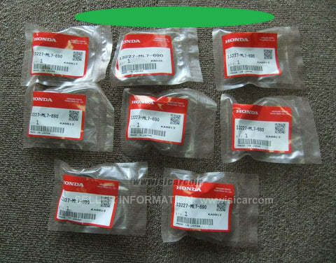 HONDA VFR750F1 RC24 1986-89 CONNECTING ROD BEARING D SET 8pc GREEN 13227-ML7-690