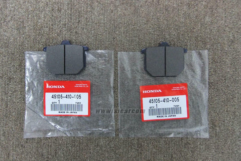 HONDA CB750F SET PASTILLAS DE FRENO DELANTERO X2 PCS 45105-410-005 one caliper !