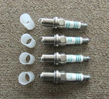 DENSO IRIDIUM POWER SPARK PLUG M14X19MM SET X4 FOR TOYOTA VITZ NCP95 IK16