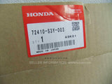 HONDA INSIGHT 2000 MT MOLDING ASSEMBLY, R FRONT DOOR 72410-S3Y-003 genuine parts