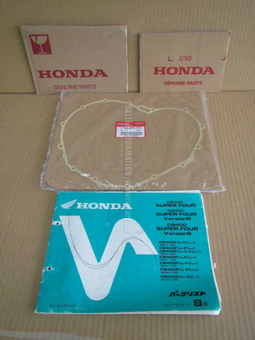 HONDA CB400 SUPER FOUR NC31 GASKET RH CRANKCASE COVER 11396-MY9-010 clutch side