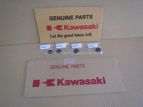 KAWASAKI 1997 KL250-D14 KLR250 RING-O X4 pcs CYLINDER HEAD COVER 92055-1225