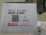 DAIHATSU MOVE L152S PAD KIT, DISC BRAKE 04491-B1058 imported mini cars cheap diy