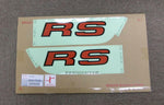 HONDA FIT GK3 DECAL, RS LOGO (ORANGE) 08F30-T5A-000