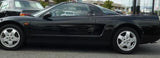 HONDA NSX NSX-R NA1 GARNISH, LH CTR PILLAR BERLINA BLACK NH547 72575-SL0-505ZC !