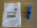 HONDA CIVIC SIR B16 EG6 CLIP A, R. QUARTER WINDOW (BLUE) 91501-SR3-003 genuine