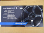 ADVAN RACING TC-4 WHEEL SIZE 18X8.5J +38 5X114.3 BLACK GUN METALLIC & RING jdm4U