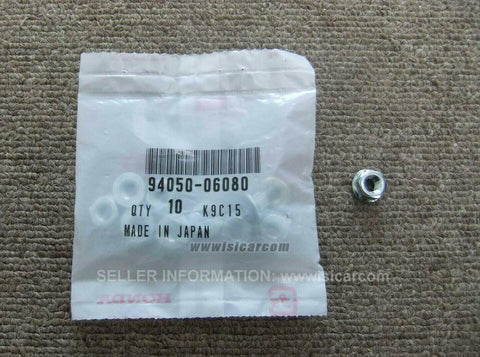HONDA INTEGRA DC2 NUT, FLANGE 6MM SET X11 PCS 94050-06080