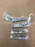 CARBON DOUBLE CANARDS SET FR BUMPER for NISSAN SKYLINE GT-R BNR34 GTR-R34-D01