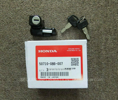 HONDA C50 CUB 1977 HOLDER ASSY., HELMET (HONDALOCK) 50710-086-007