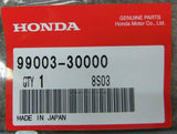 HONDA NSX NA1 NA2 DRIVER 3, MINUS SCREW (NO.2) 99003-30000