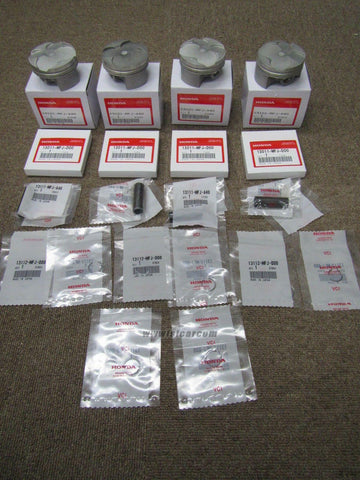 HONDA CBR600RR PC40 09-2023 FULL PISTON KIT FOR ONE BIKE 13101-MFJ-A40 sports