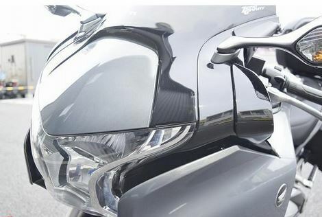 HONDA VFR1200F 2014 SC63 MIRROR ASSY. L. BACK NHA30M DIGITAL SM 88120-MGE-305ZA