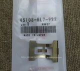 HONDA STEED NV400C NC26 SPRING, PAD (NISSIN) 45108-ML7-922