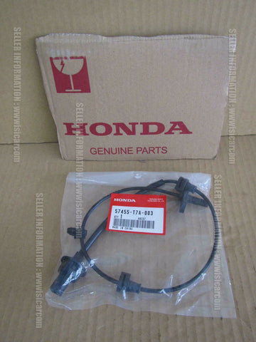 HONDA VEZEL HYBRID DAA RU3 SENSOR ASSY LEFT FRONT 57455-T7A-003 abs speed stop