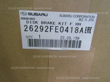 SUBARU IMPREZA WRX STI EJ207 GC8 DISC BRAKE KIT FRONT RH 26292FE0418A caliper 4p