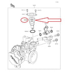 KAWASAKI KLX300R 2020-2022 VALVE,ISC 16126-0729 válvula de control de ralentí
