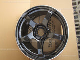 ADVAN RACING TC-4 WHEEL SIZE 18X8.5J +38 5X114.3 BLACK GUN METALLIC & RING jdm4U