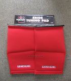 BRIDE SEAT KNEE TUNING PAD RED LEFT AND RIGHT SIDE SET K03BPO bucket sports JDM!