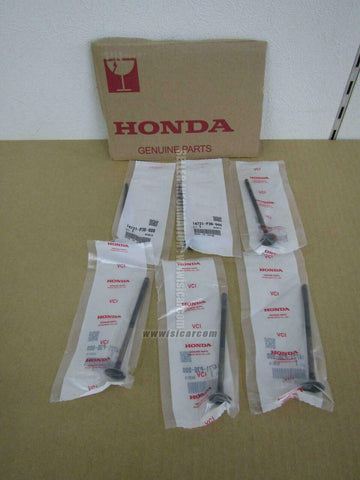 HONDA BEAT PP1 VALVE EXHAUST SET X6pcs 14721-P36-000 DIY Engine repair lapping