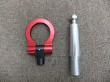 JDM ALUMINIUM TOW HOOK RED M24XP3.0 FOR NISSAN GT-R R35 TOWHOOKR35 VR38DETT JDM!