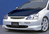 FEEL'S HONDA TWINCAM SPORTS FRONT GRILL FOR HONDA CIVIC TYPE-R EP3 TWIEP3GR