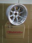 RS WATANABE EIGHT SPOKE R-TYPE WHEEL X1pc 15x10.5JJ PCD 114.3 4H SILVER METALLIC