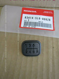 HONDA NSX NA2 F6 EMBLEM SHIFT *NH314L* (6MT) 83414-SL0-000ZB the whole shebang!