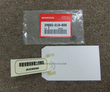 HONDA NSX NA1 NA2 LABEL, ANTITHEFT CAUTION 39885-SL0-000