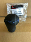 GENUINE MITSUBISHI LANCER CP9A EVO5 EVO6 KNOB GEAR SHIFT BLUE STITCH MR657014