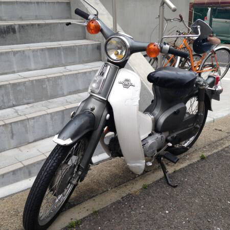 HONDA C50 CUB 1977 CAP, FORK SIDE NH24 (CERAMIC WHITE) 51341-001-000ZD