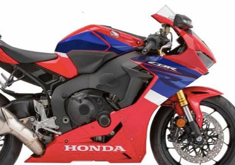 HONDA CBR1000RR 2022 COWL SET, RR. (UPPER) *R380* (WL) GP RED 77220-MKF-LX0ZA