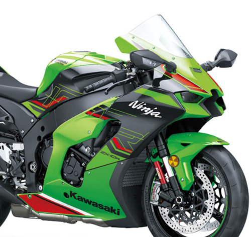 バンドタオル A KAWASAKI NINJA ZX-10R 2023 COVER-TAIL,TAIL,EBONY 36042-5454-H8