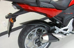 HONDA NC750XDA RC90 HOLDER, R. STEP *NH146M* AC. SILVER METALLIC 50650-MGS-D31ZA